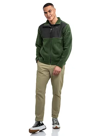 SCHÖFFEL | Chaqueta de forro polar para hombre Style Gregale | dunkelgrün